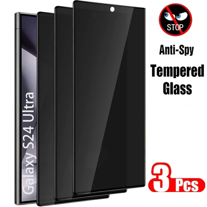 

Privacy Screen Protectors For Samsung Galaxy S24 Ultra S23 S21 S22 S20 FE S10 Plus Galaxy Note 20 Ultra Anti-spy Glass Film