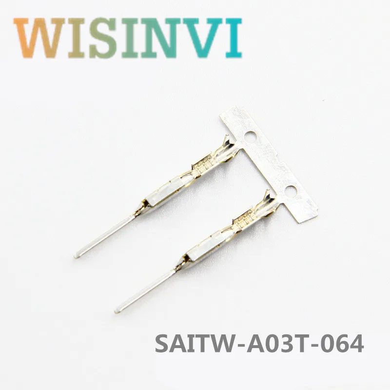 100pcs/lot SAITW-A03T-064 Car harness plug pin (row pin)  terminal  Connector