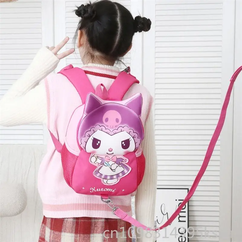 Kuromi My Melody Mini Backpack Cute Cartoon School Bag for Kids Kawaii Children Kindergarten Student Daypack Gift for Girls Boys