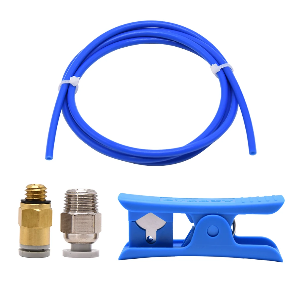 Creativity 3d printer parts PTFE Tube PC4-M6 PC4-01 KJH04-M6 Pneumatic Connector Pipe Cutter Tool Kit For Ender3 CR10 3D Printer
