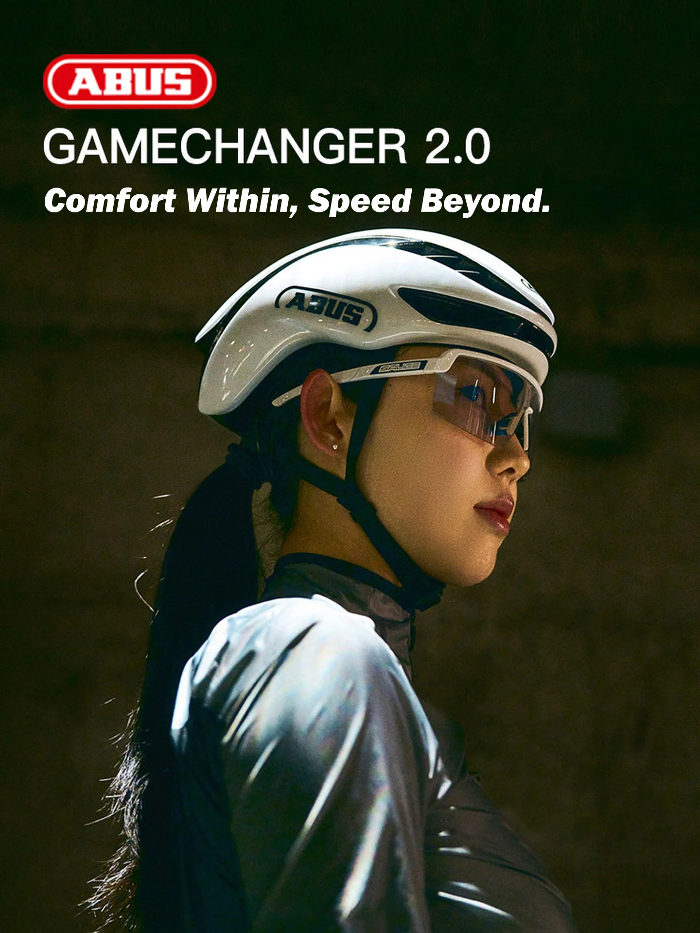 ABUS GameChanger 2.0 MIPS Aero Helmet - Wind Tunnel Tested Road Cycling Helmet with AirBoost Ventilation, Unisex