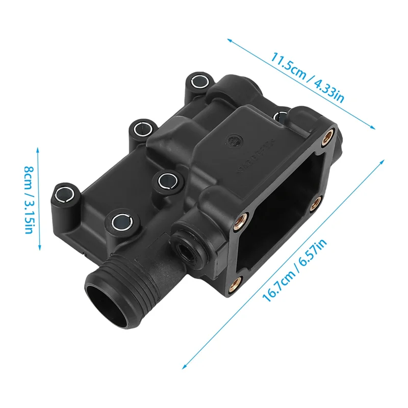 Корпус термостата экскаватора для Perkins 1004.40 1006.60 1004.40T, серия 5400-модели 4133L054 и 4133L027