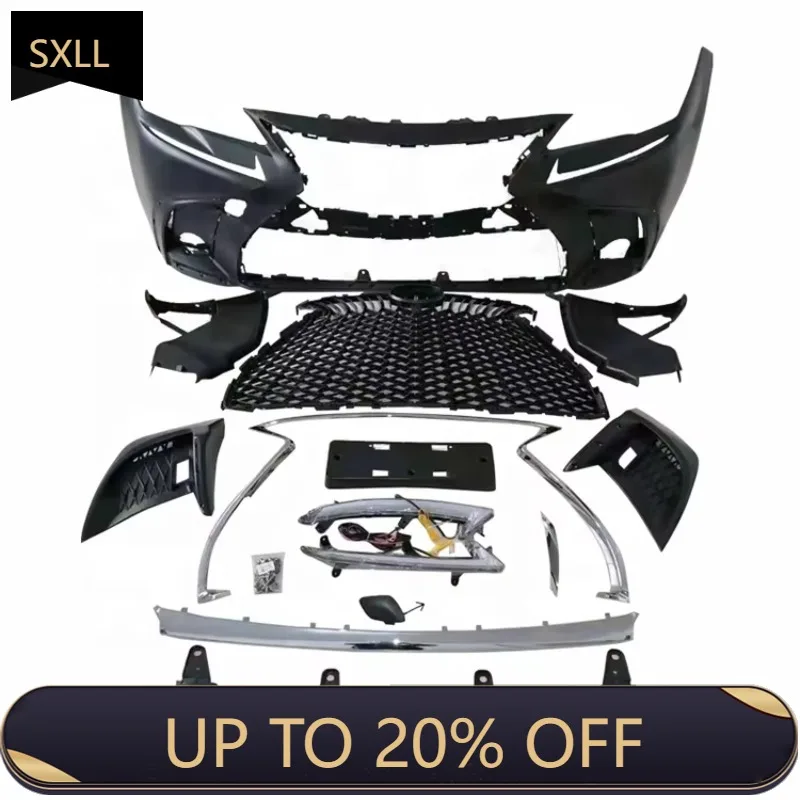 

SXLL Auto Parts Body Kit Front Bumper 2019 2020 Upgrade to LS Front Face