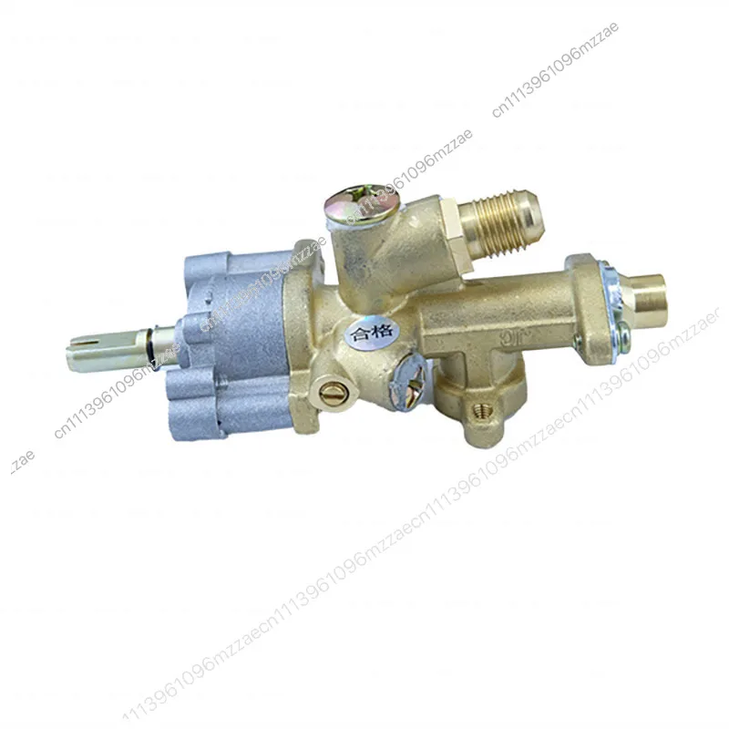 Manual Ignition 2 Points Copper Valve Pot Stove Kitchen Gas Gas Safety Valve Household Commercial Barbecue Valve
