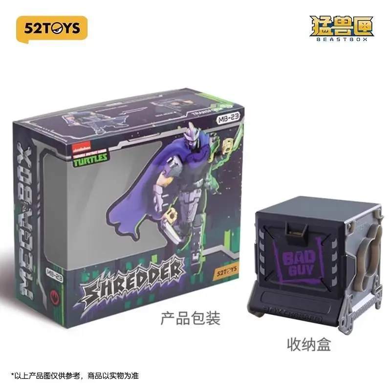 Megabox MB-23 SHREDDER Robot Abrting in Mecha Cube Anime Rick MB23 Assembling Toys Collection Anime