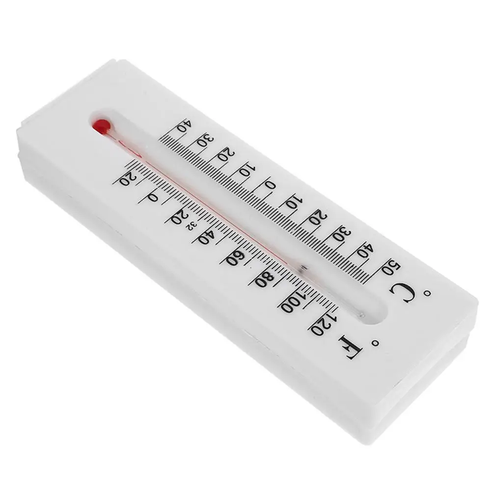 Plastic WallMounted Thermometer Key Hider Outdoor Decorative Temperature Meter Hidden Key Box Storage Dry Wet Thermometer