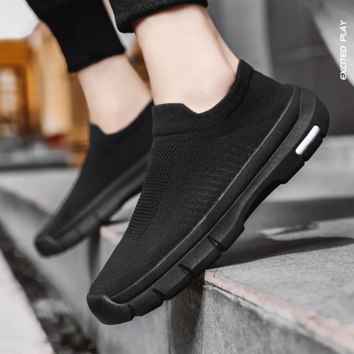 Sock Shoes for Men 2024 breathable Men Sneakers Brand Fashion Runing Shoes Non Slip Comfortable Men Casual Shoes Tennis Trainers