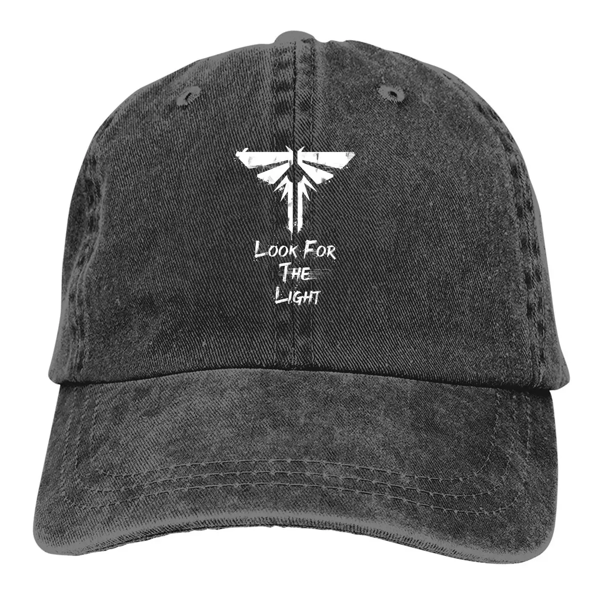 

Washed Men's Baseball Cap Game Trucker Snapback Caps Dad Hat The Last of Us Game Golf Hats