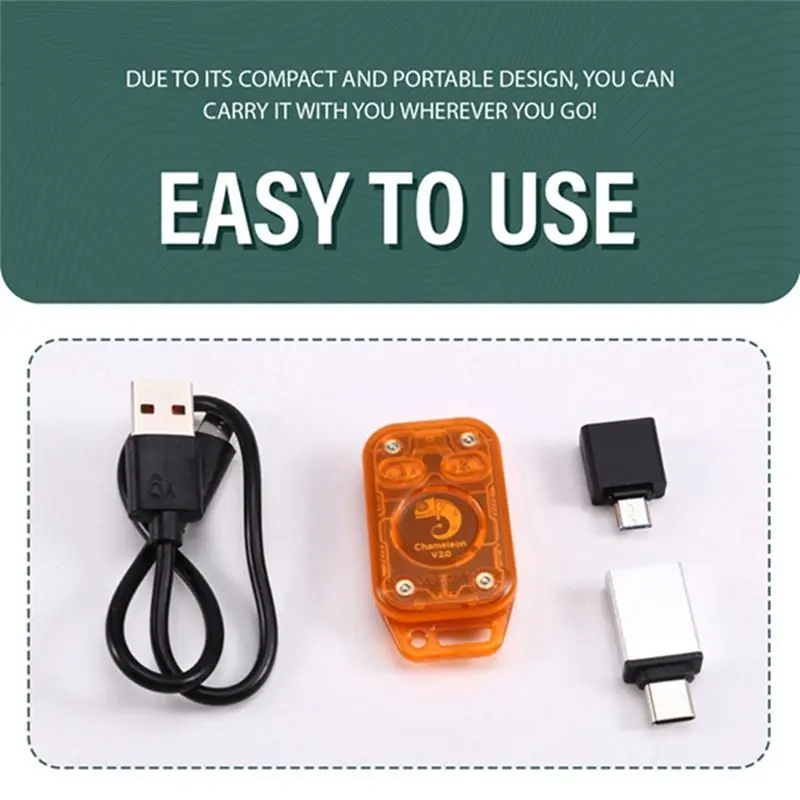 【أدوات منزلية】Chameleon Ultra V2.0 13.56Mhz 125Khz RFID قارئ الشرائح الذكية المحاكي NFC الناسخ + 5XCUID المفاتيح بطاقة فك #4