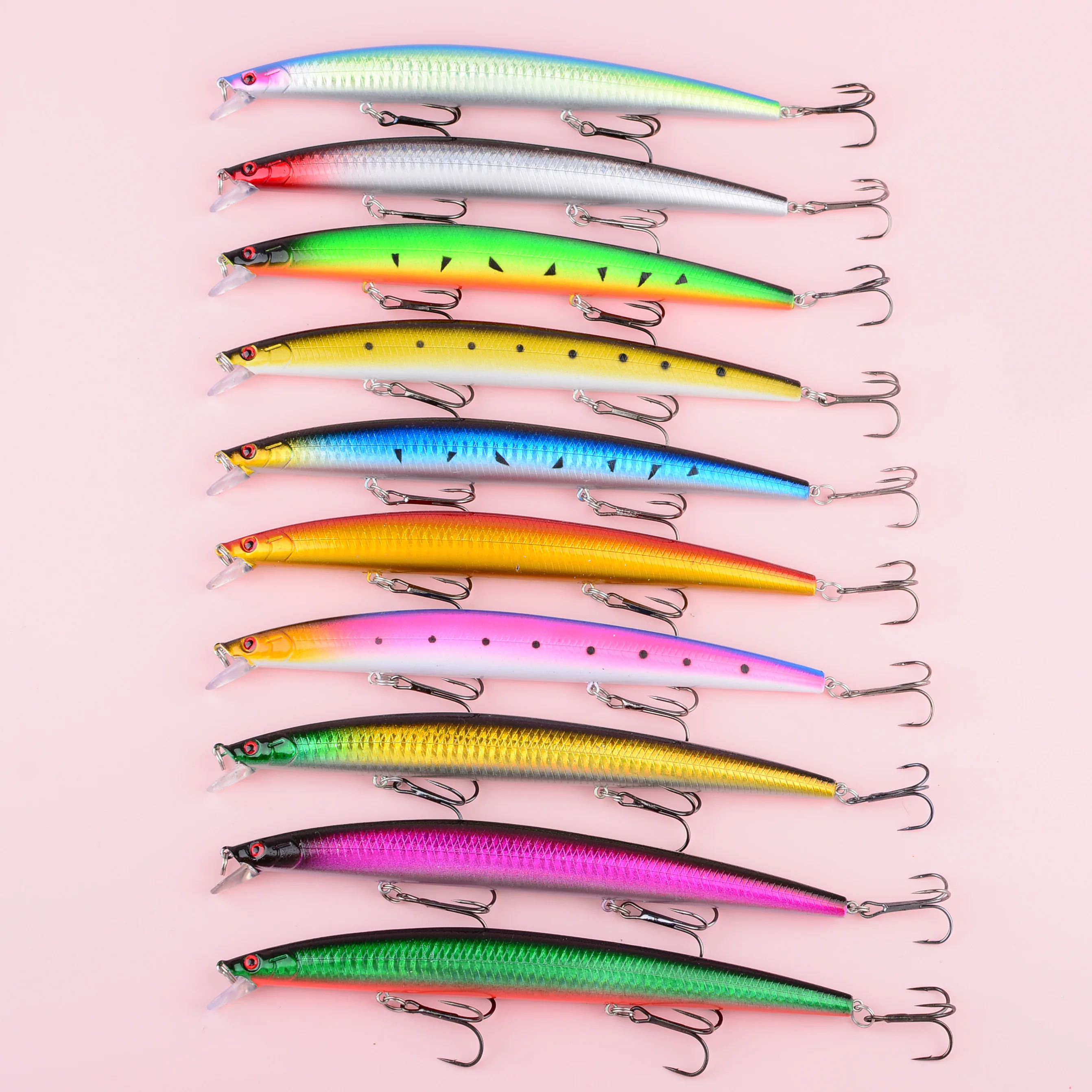 Señuelo Minnow con láser para pesca en el mar - imagen 5