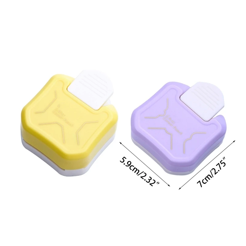 3-in-1-Eckenstanzer aus Papier, Schönheitsform, Motiv-Eckenstanzer für DIY-Bastelprojekte, Scrapbooking, Kartenherstellung,