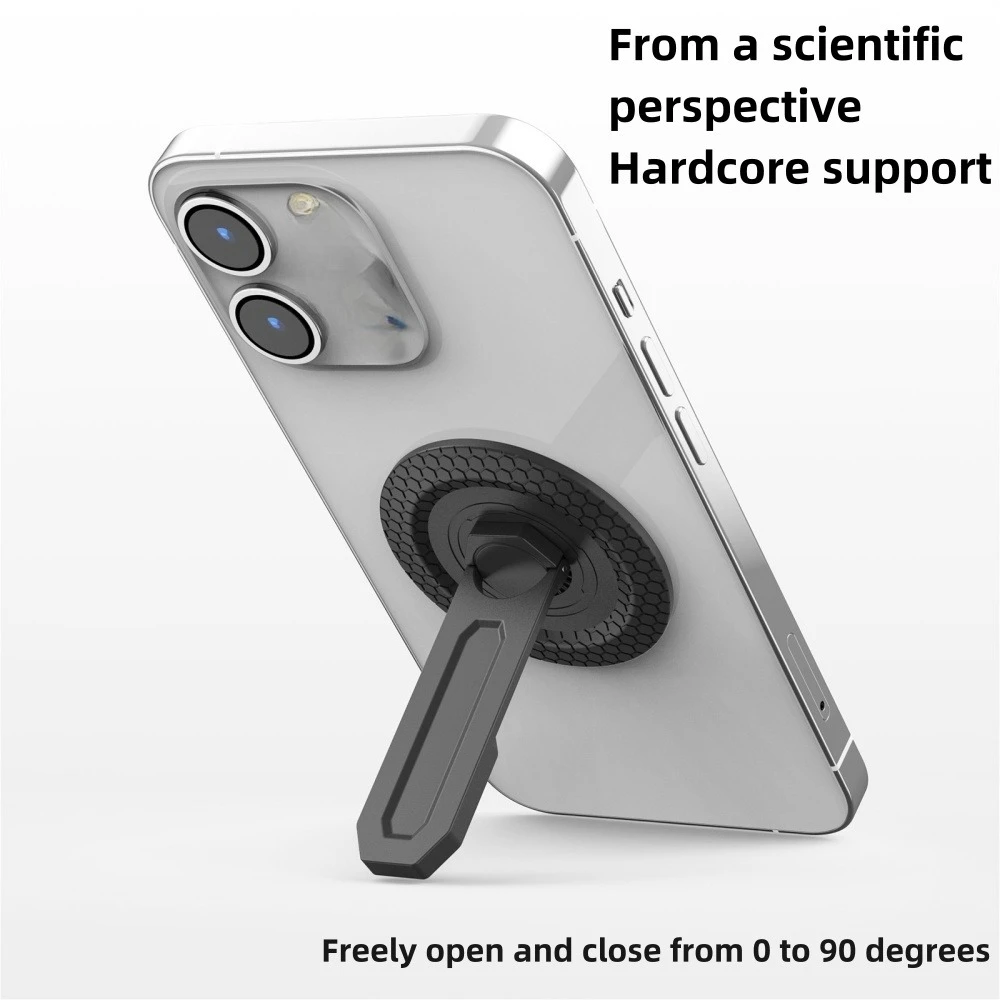 

3-in-1 360°Rotating Magnetic Phone Holder Detachable Adjustable Strong Magnet Stand Portable Double-Sided Magnetic Phone Bracket