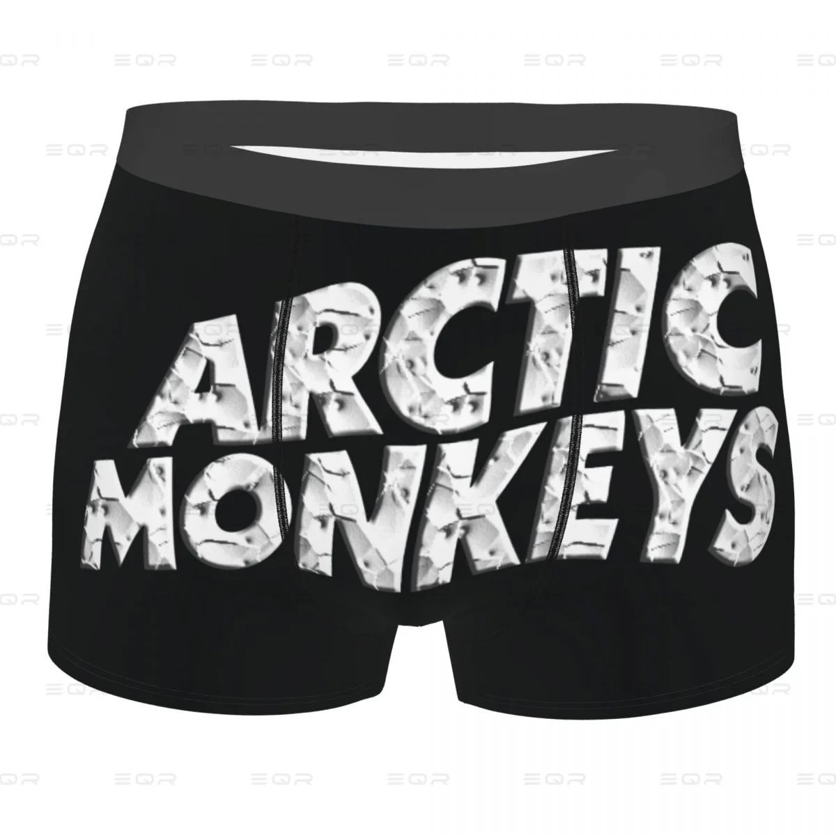 

Мужские трусы-боксеры Arctic Monkey, дышащее нижнее белье, шорты с 3D-принтом, идея для подарка