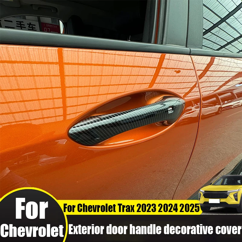 

For Chevrolet Trax 2023 2024 2025 car exterior handle door bowl decorative cover car exterior modification parts wear-resistant