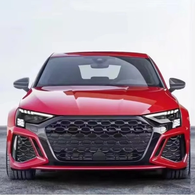 

Car Accessories For A3 2021-2022 Facelift To RS3 LOOKING FRONT BUMPER KIT WITH GRILLE