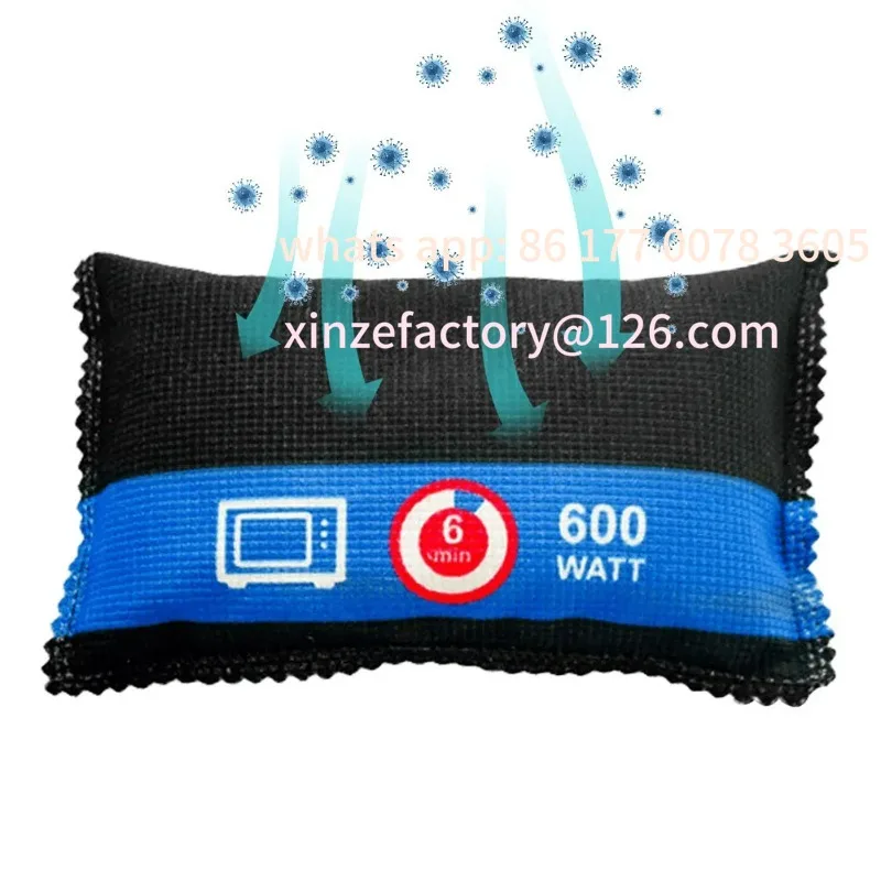 

Customizable Car Dehumidifier Desiccant Dehumidifier Bag Reusable Silica Gel Moisture Absorbing Bag Multifunction for Wardrobe
