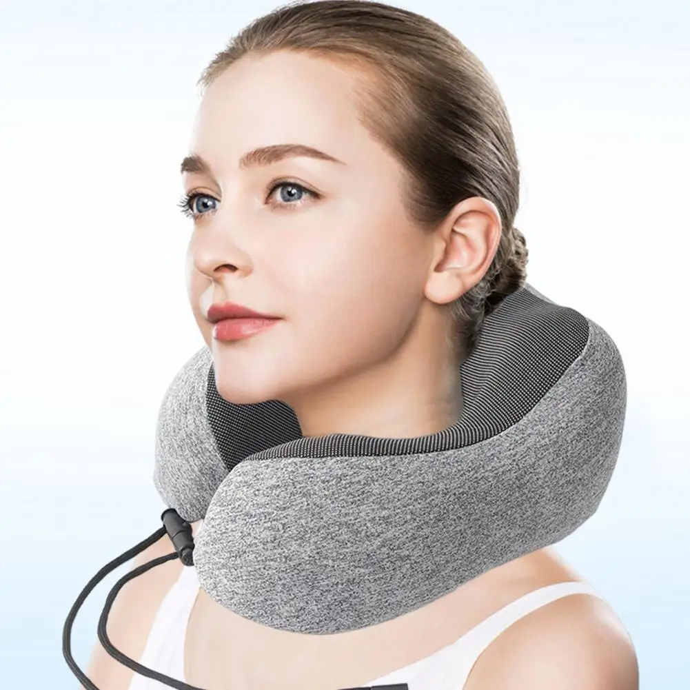 

U-shaped Memory Foam Pillow Comfortable U-shaped Memory Foam Travel Neck Pillow for Cars Trains Home for Comfort for Travel