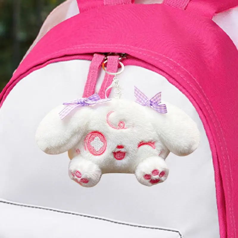 Plüsch Geldbörse Star Twinkle Precure Kawaii Schlüssel bund Anime Langohr Hund niedlich entzückend gefüllt für Schlüssel Taschen Rucksäcke Kinder