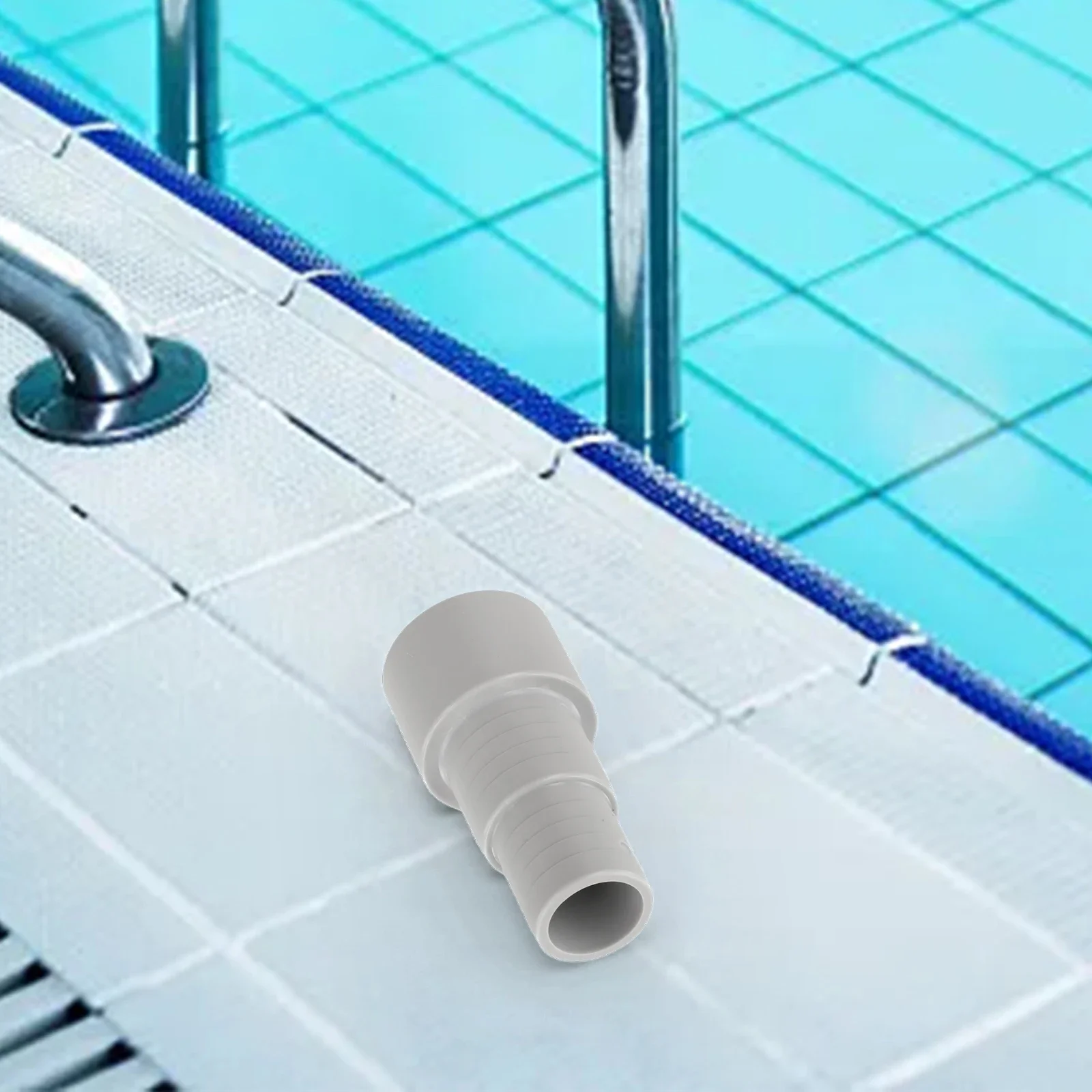 Pool Pump Hose Adaptor For 800W Pumps With Ø50 Mm Socket And Compatible With Ø32 Mm Ø38 Mm Inner Diameter Hoses