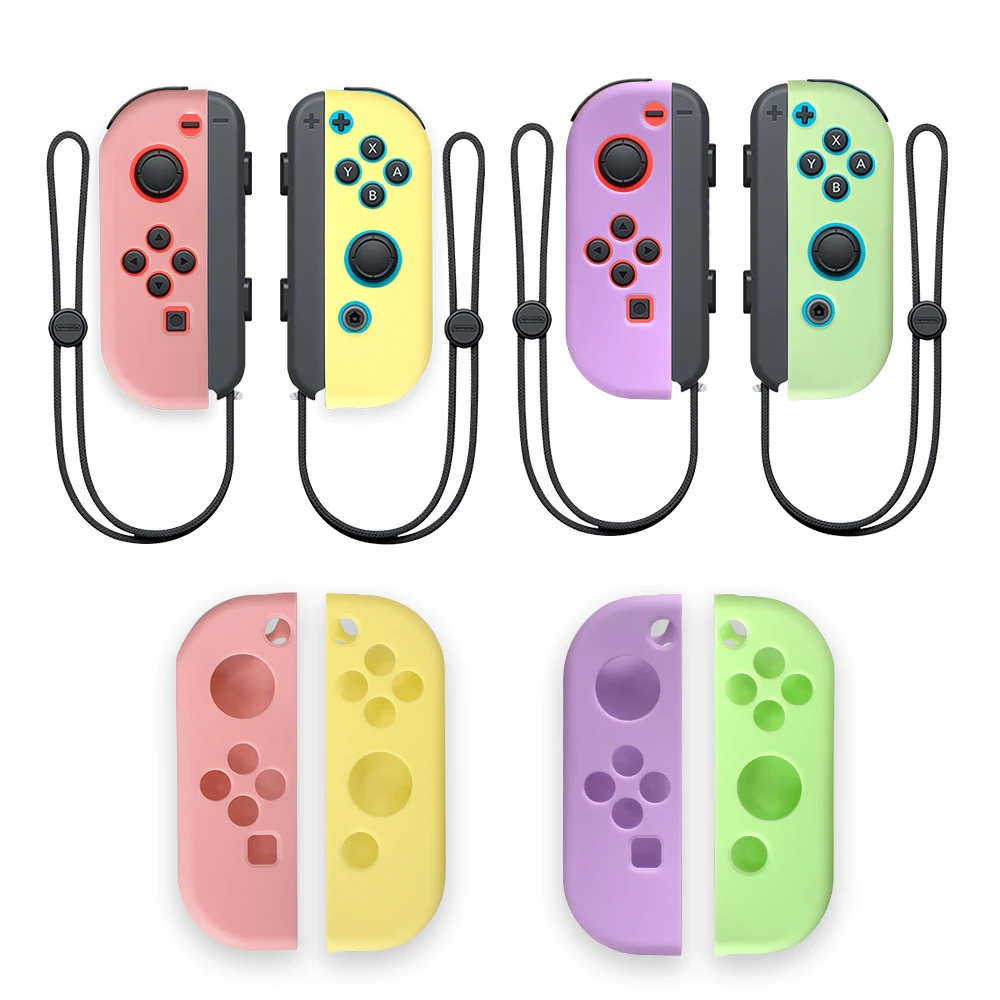 For Switch Joycon Handle Silicone Case for Switch Oled Grip Shell for Switch Case for Nintendo Switch Controller Replacement