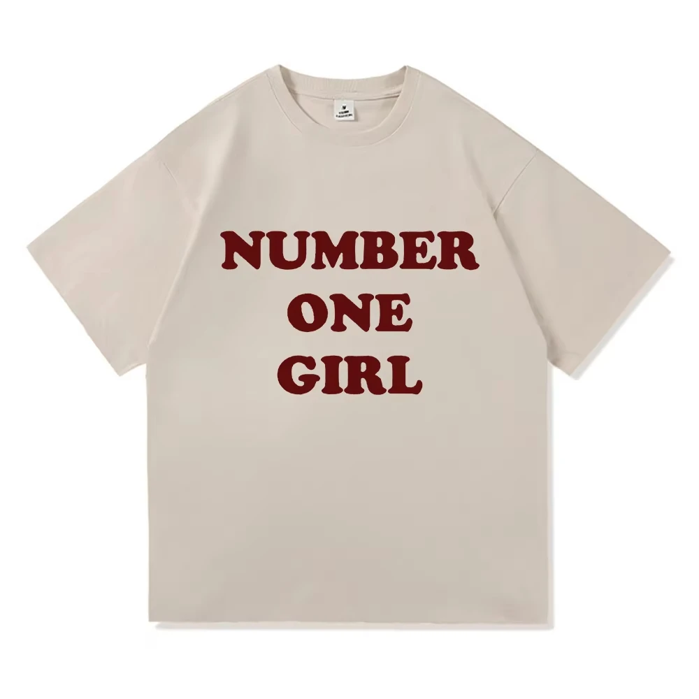 Casual Wear Rosé New Album Number One Girls Same Tee Women's Clothing Harajuku T Shirts High Quality Cotton Graphic Clothes Tops