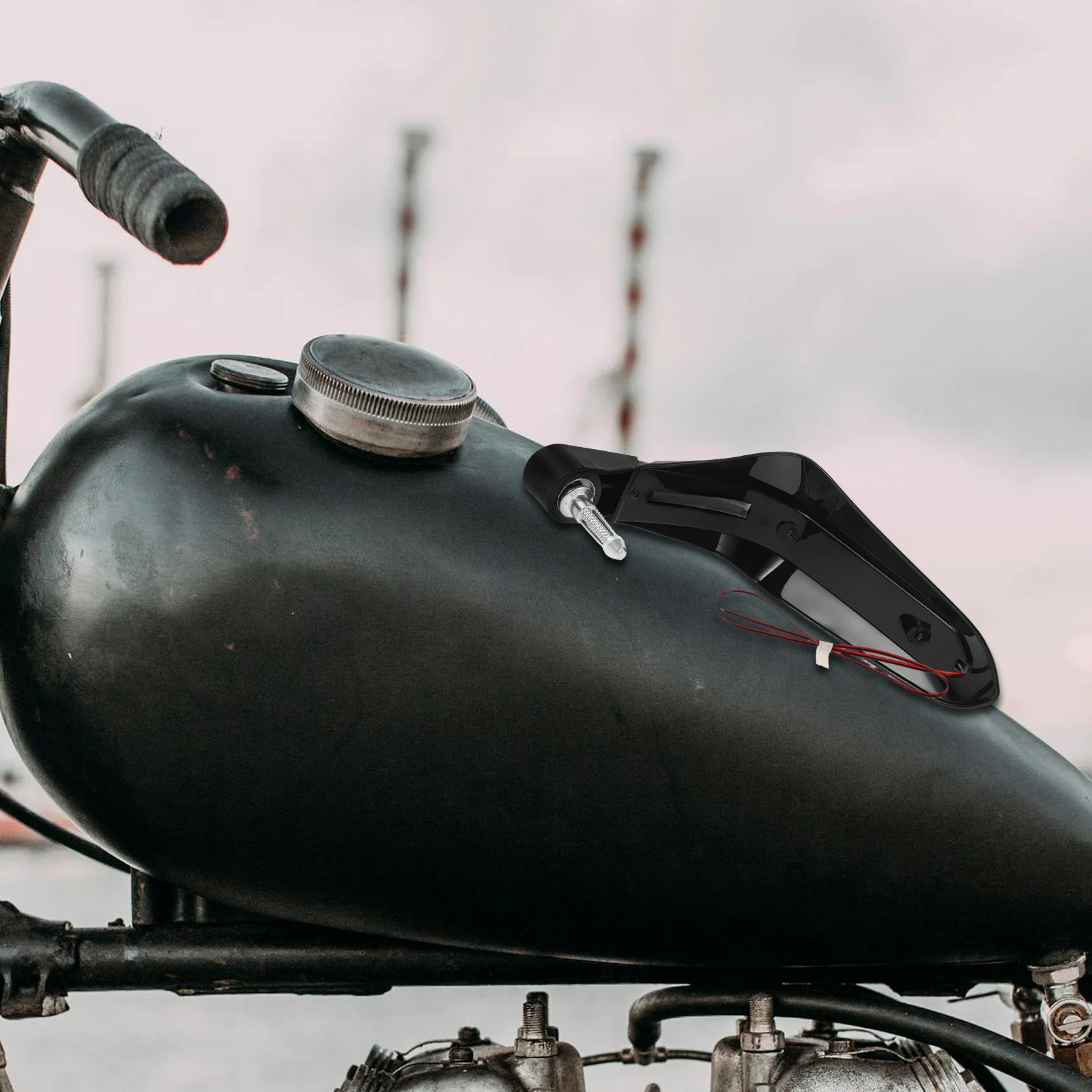 

Motorcycle Handguards Universal Wind Deflectors Hand Protectors Crash Resistant Handle Guards With Turn Signals Dirt Bike