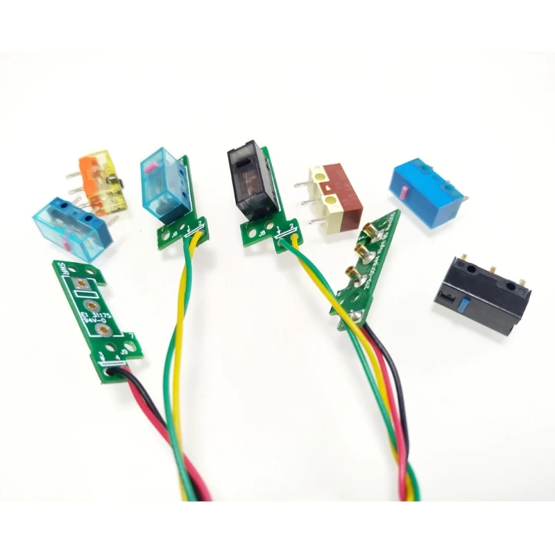 Hot Swap Button Modul Externes Button Modul MicroSwitch Button Key Board für G304 G305 Maus, Green Edition