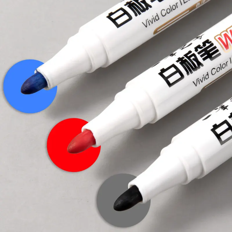 120Pcs Erasable Whiteboard Marker Pen Environment Friendly Marker Office School Home