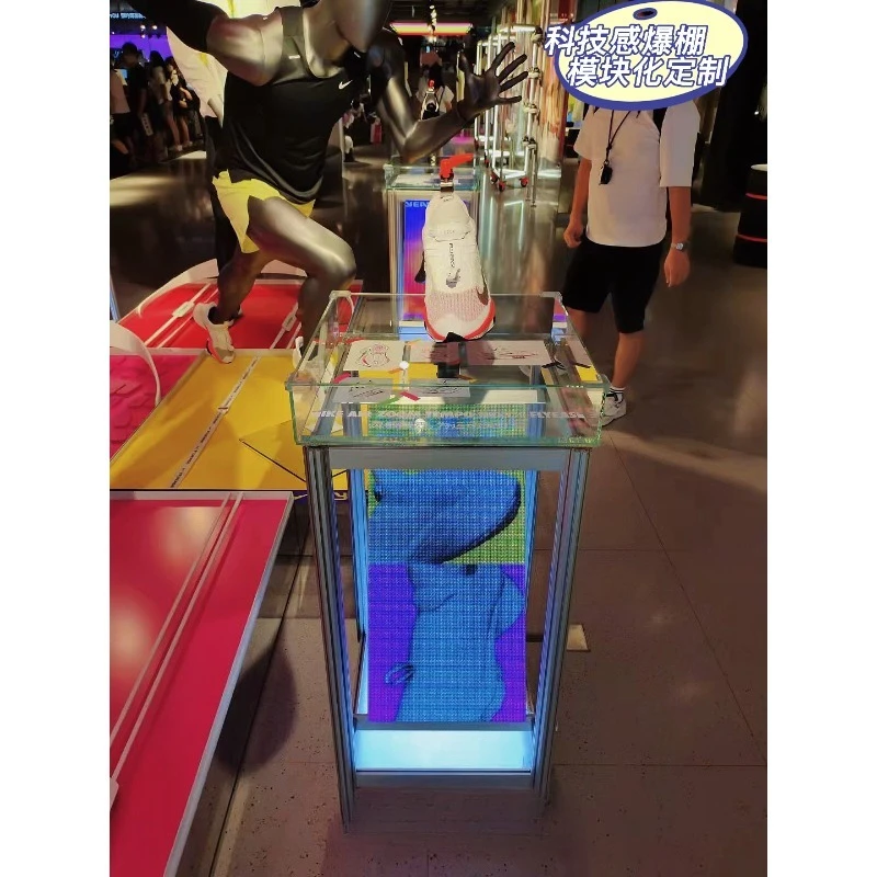 Display clothing props, smart aluminum quick-loading modular display racks, pop-up shop touring fast booths