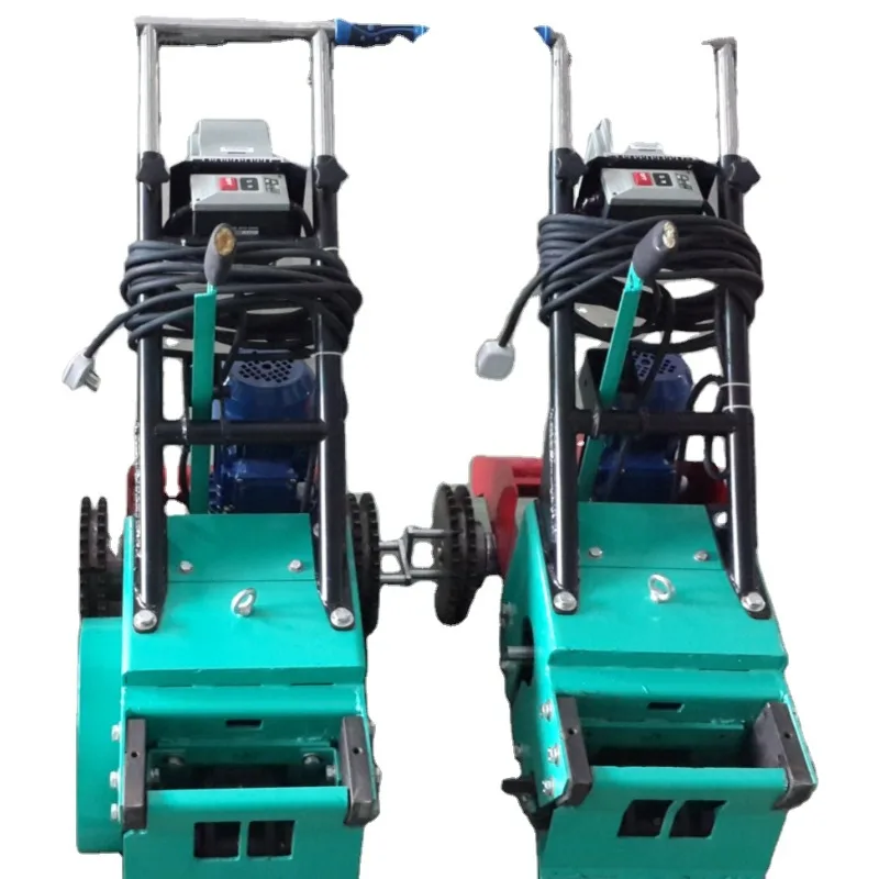 electric concrete floor scraper with Max 5mm depth for road scraping machine