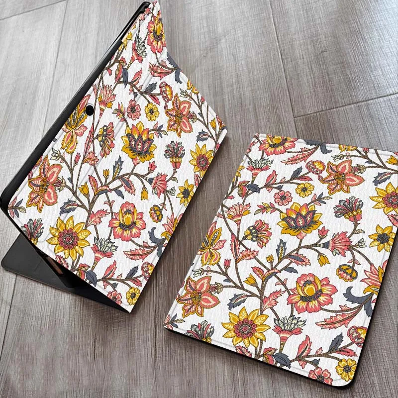 

Floral Pattern Branch Red For OPPO Realme Pad Air X 10.36 11 Inch Tablet Case