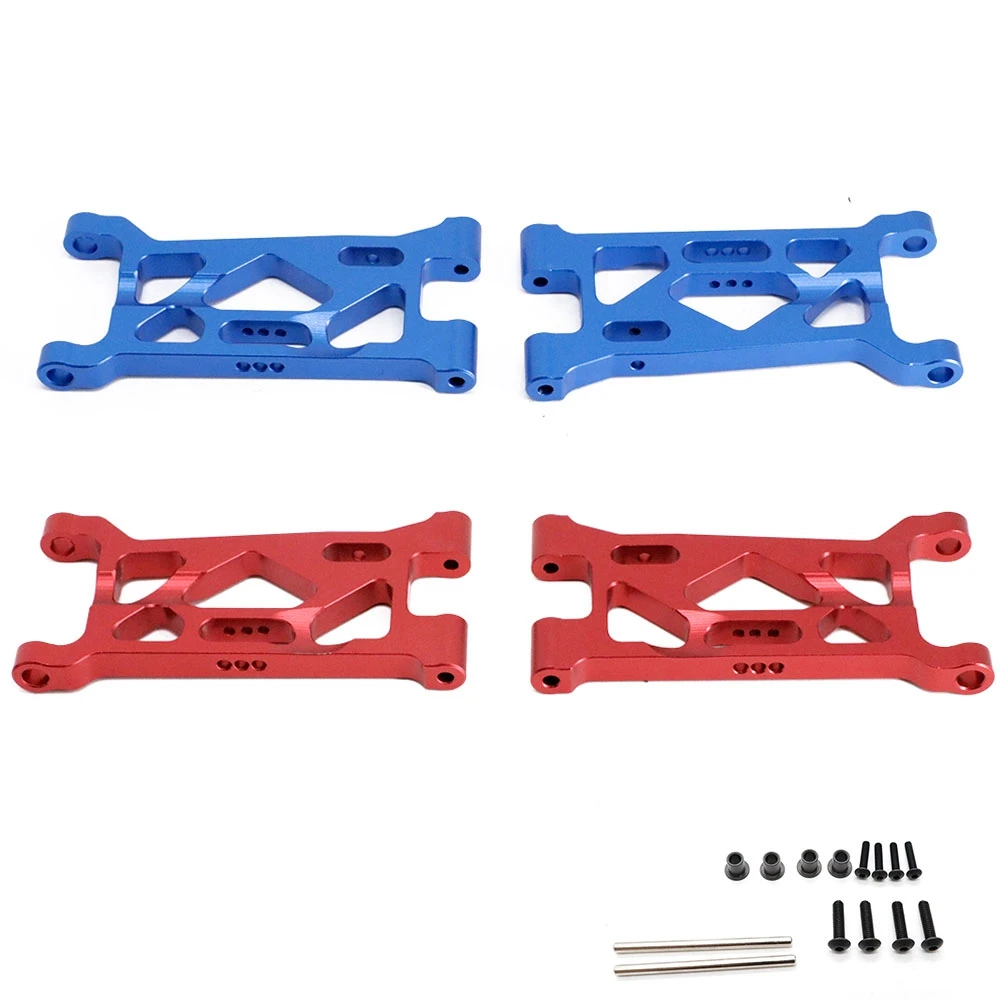 BCVB3-2Pcs Metal Front Suspension Arm Swing Arm for Losi Lasernut U4 ,Red