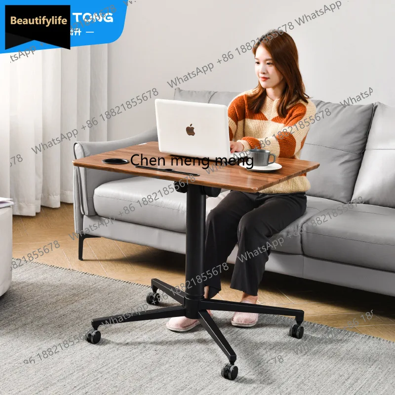 

A139 Съемный складной стол для домашнего дивана, складной ноутбук, офисный пневматический подъемный стол