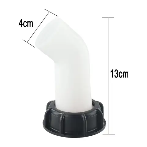 스레드 물 탱크 배수 전환 튜브 45mm 40mm 배수 주둥이 IBC 탱크 밸브 액세서리 정원 관개 탭 피팅