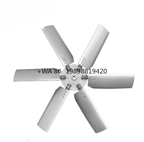 

Запасные части для башней испарительного охлаждения, высококачественные лопасти вентилятора из алюминиевого сплава для промышленности