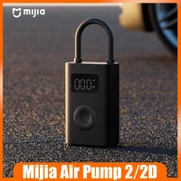 Bomba de Aire Mijia 2/2D, Presión de Neumáticos Digital Preestablecida, Carga Rápida Tipo-C, Universal para Coche, Motocicleta, Balón, Pantalla LED