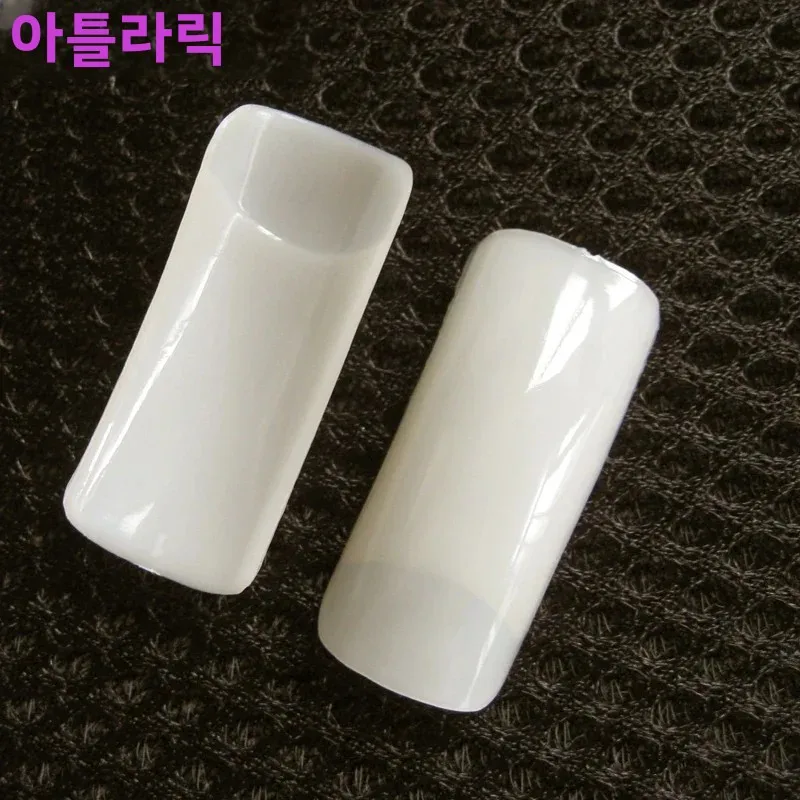 Set of 500 Natural Full Cover False Nails French Half Tips for Nail Art Manicure 10 Sizes - Perfect for Salon Quality Results