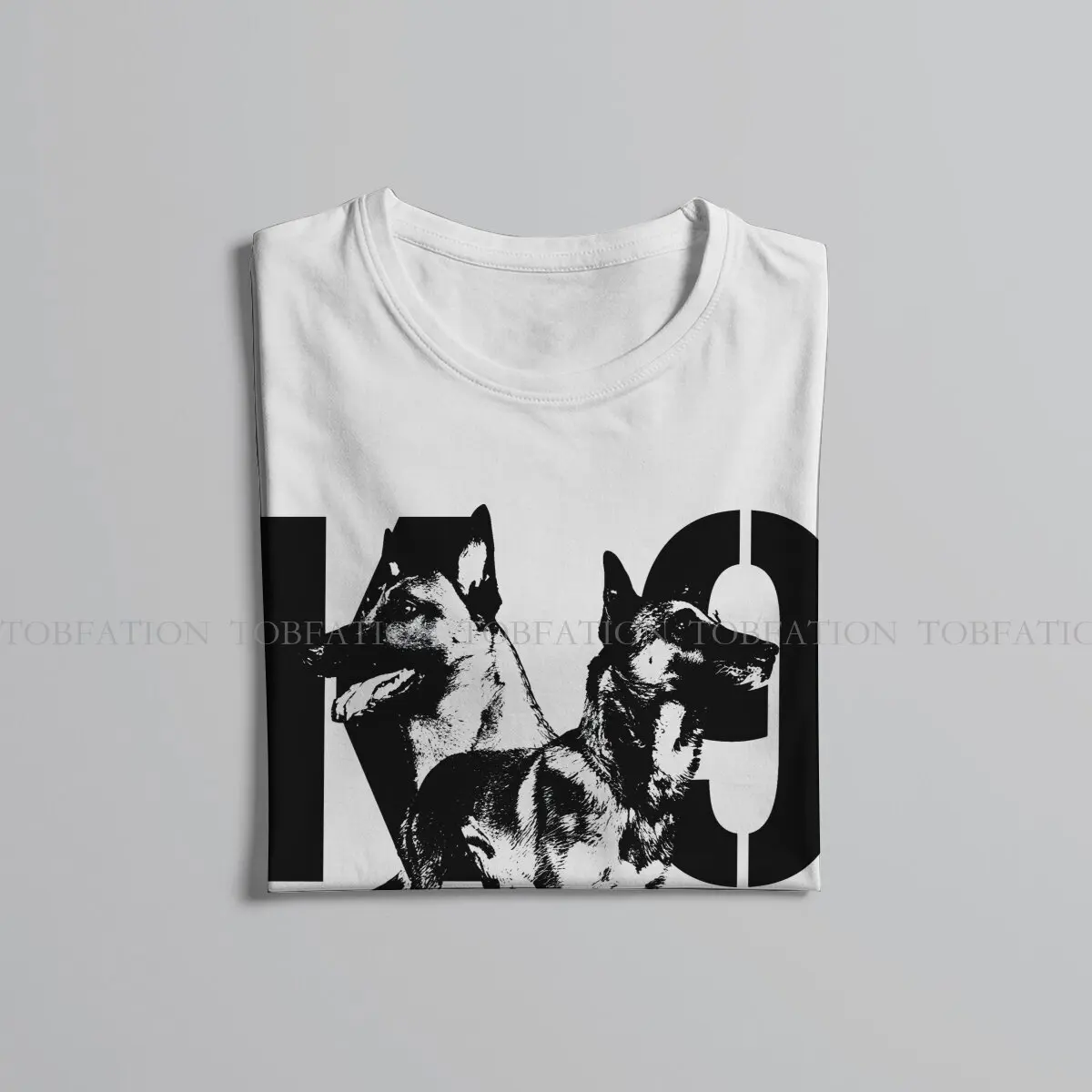 Malinois TShirt For Male K-9 Unit Police Dog Tops Fashion T Shirt 100% Cotton Printed Fluffy Creative Gift image 5