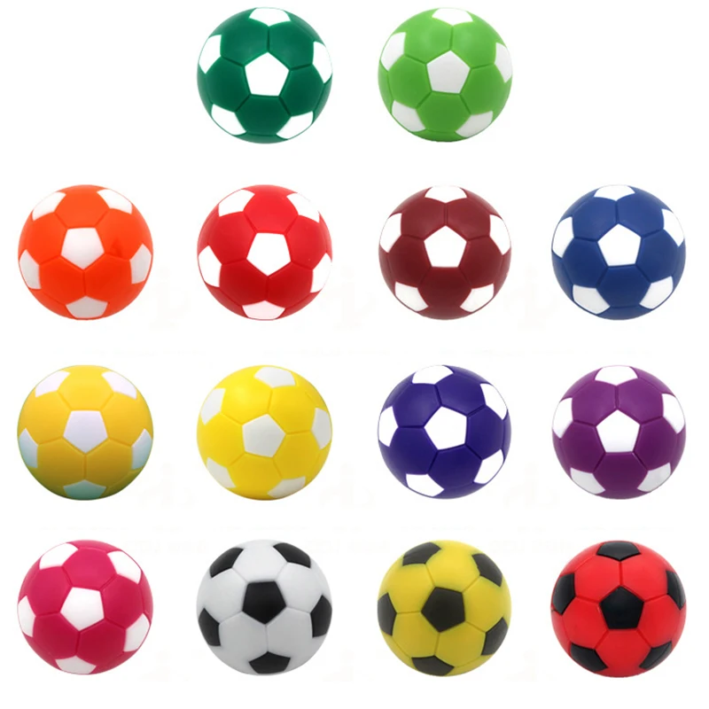 36mm Table Soccer Ball Indoor Game Foosball Football Machine Parts Plastic Fussball Kid Child Puzzle Toy