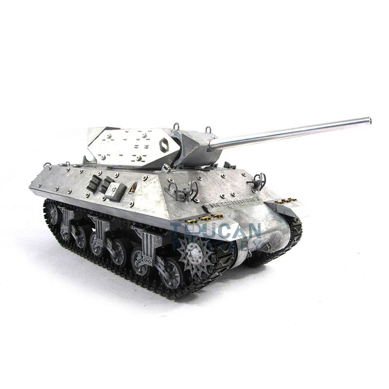 Mato Metal 1/16 Scale M10 Destroyer Infrared Barrel Recoil RTR RC Tank 1210 Gift Toys