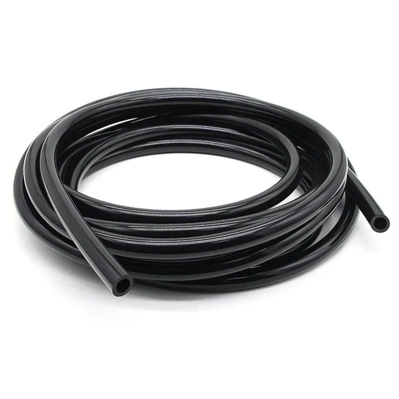1~10m Food Grade Silicone Tube Black Flexible Aquarium Air Irrigation Pipe Water Connector Garden Hose Fish Tank Pond Pump Hoses