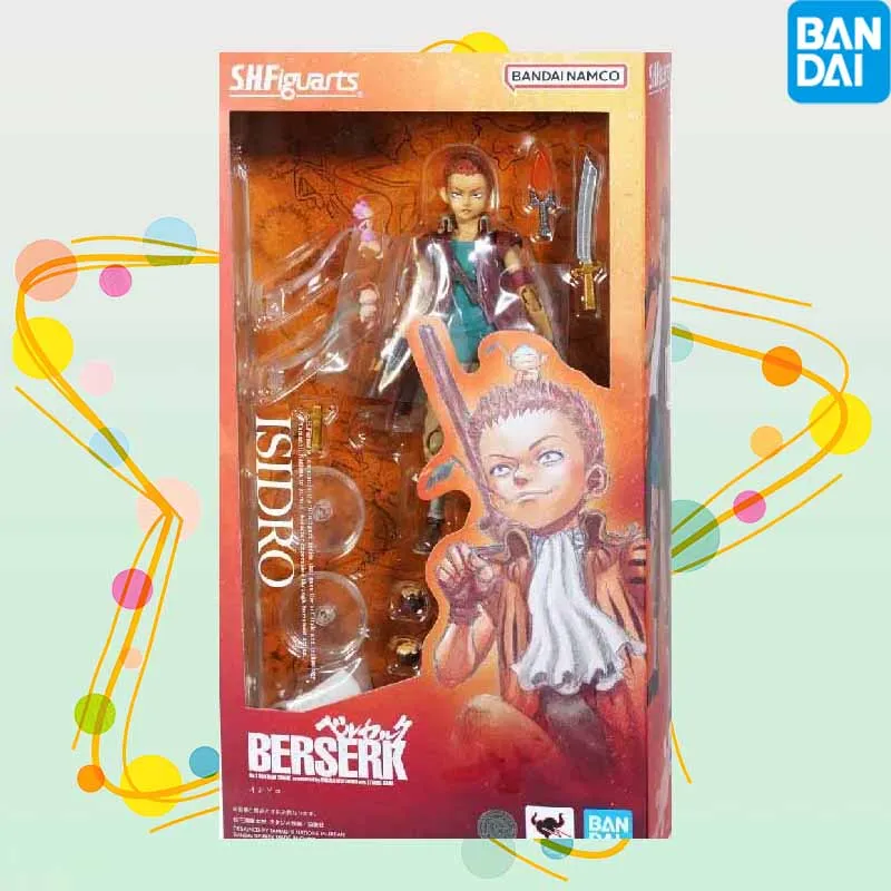 คุณภาพสูงแบนไดของแท้ SHF อะนิเมะฟิกเกอร์ BERSERK ISIDRO แอ็คชั่นฟิกเกอร์ของเล่นสำหรับชาย/หญิง/เด็ก/ของขวัญคริสต์มาส