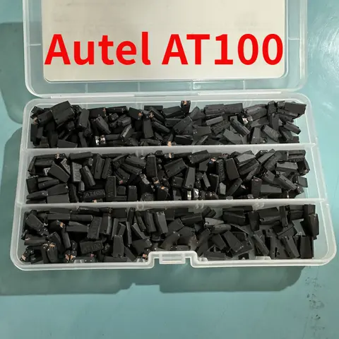 10 개/몫 AUTEL AT100 슈퍼 트랜스폰더 칩 호환 IM508S, IM608II, KM100, KM100E, IM608 PRO, IM608, IM508, IM1,IM2