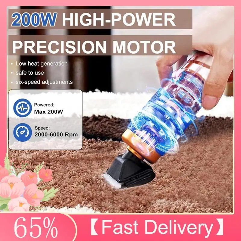 

A61Z Deals Carpet Trimmer Low Noise Rug Trimmer Carpet Carving Clippers For Sculpting Tufting US Plug
