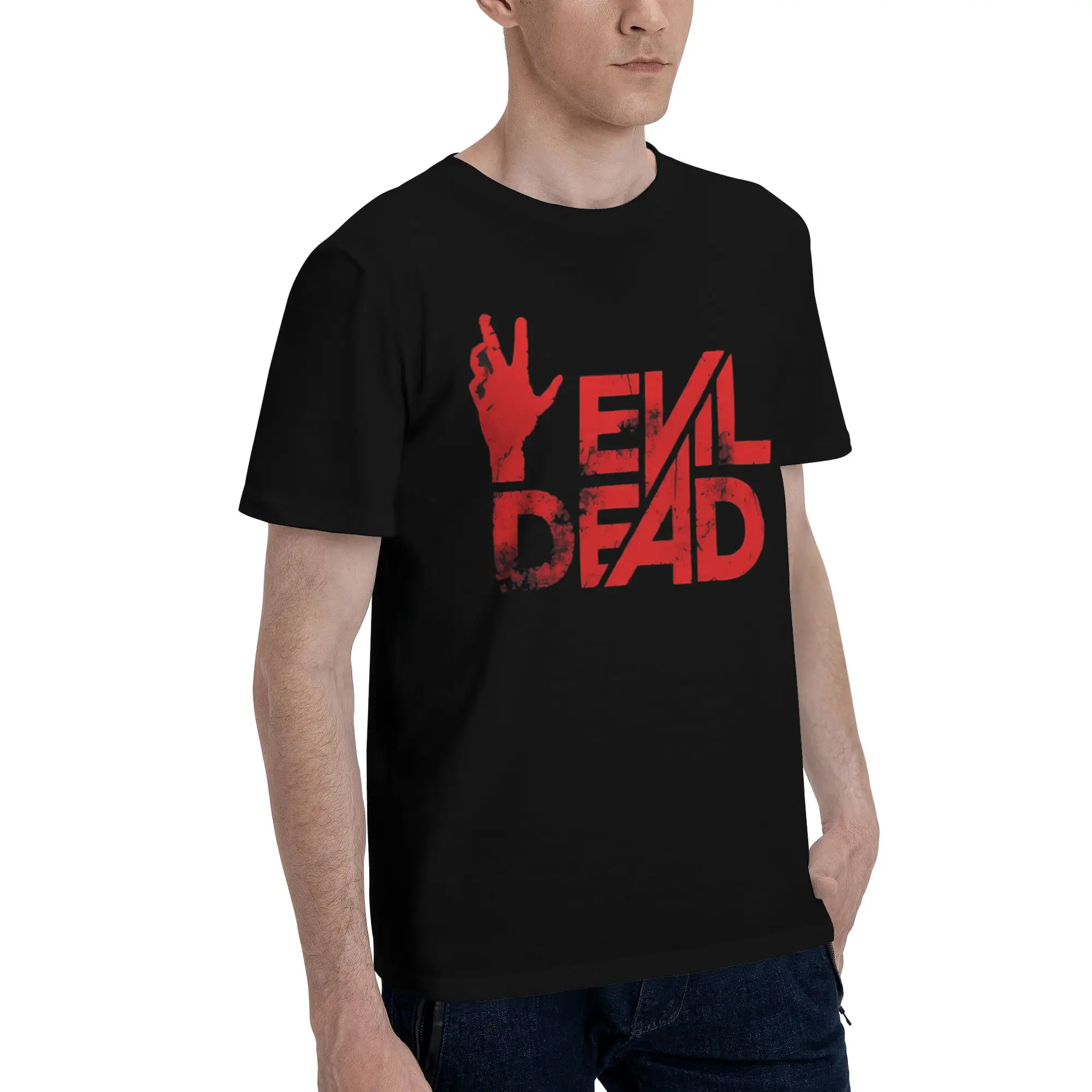 Men Women Graphic Printed Evil Dead Burn T Shirt Tee 100% Cotton  T-shirts Clothing