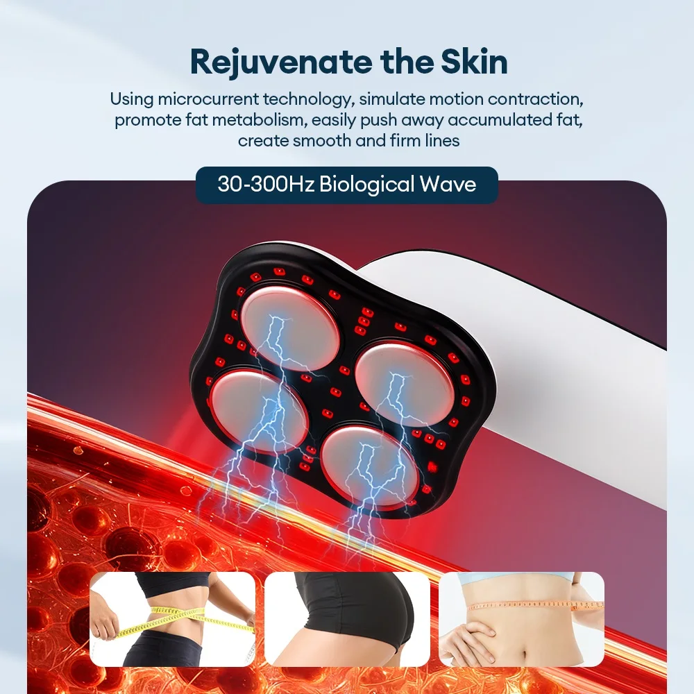 Body Slimming Massager Electric Body Slimmer Fat Remover Belly Abdomen Cellulite Removal Massager Body Sculpting Machine