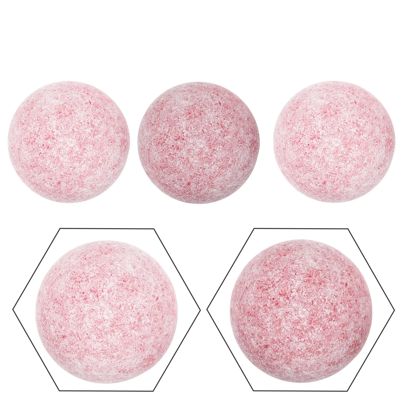 

3Pcs Foosball Table Soccer Balls Plastic Replacement Compact Resistant Table Football Game Accessories Foosball Ball