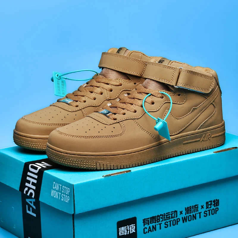 

2025Summer Comfortable High Quality New Fashion High-Top Couple Casual Sneakers plus Size Men's Shoes Four Colors35-48