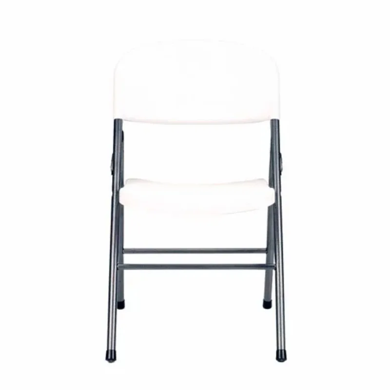 Składane krzesło z żywicy Premium, 4-pak, biały