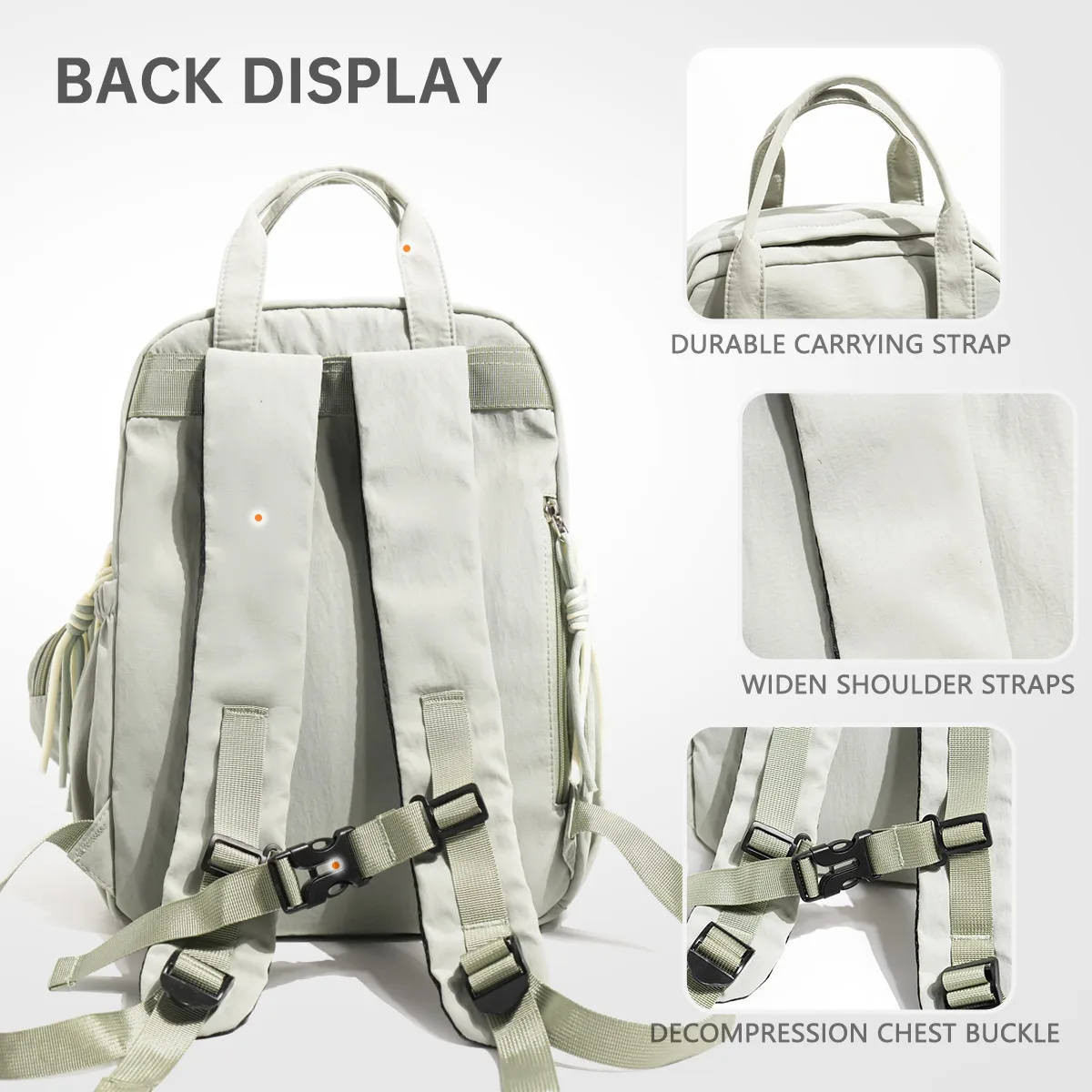 Junior High School and High School Students' Schoolbags, High-Looking, Fresh, Large-Capacity Backpacks, Student Stress-Reducing and Spine-Protecting 2026 New Lightweight Models